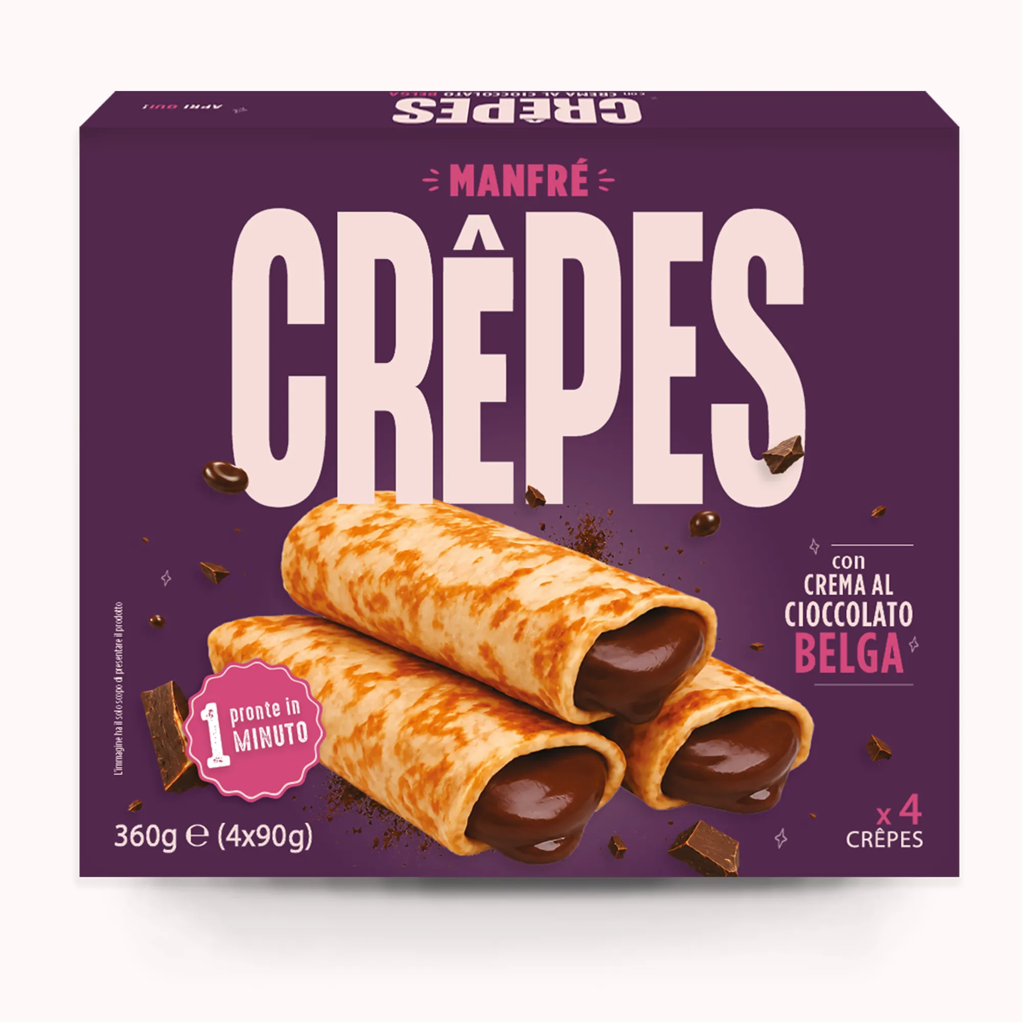 Manfrè Crêpes Belgian Chocolate