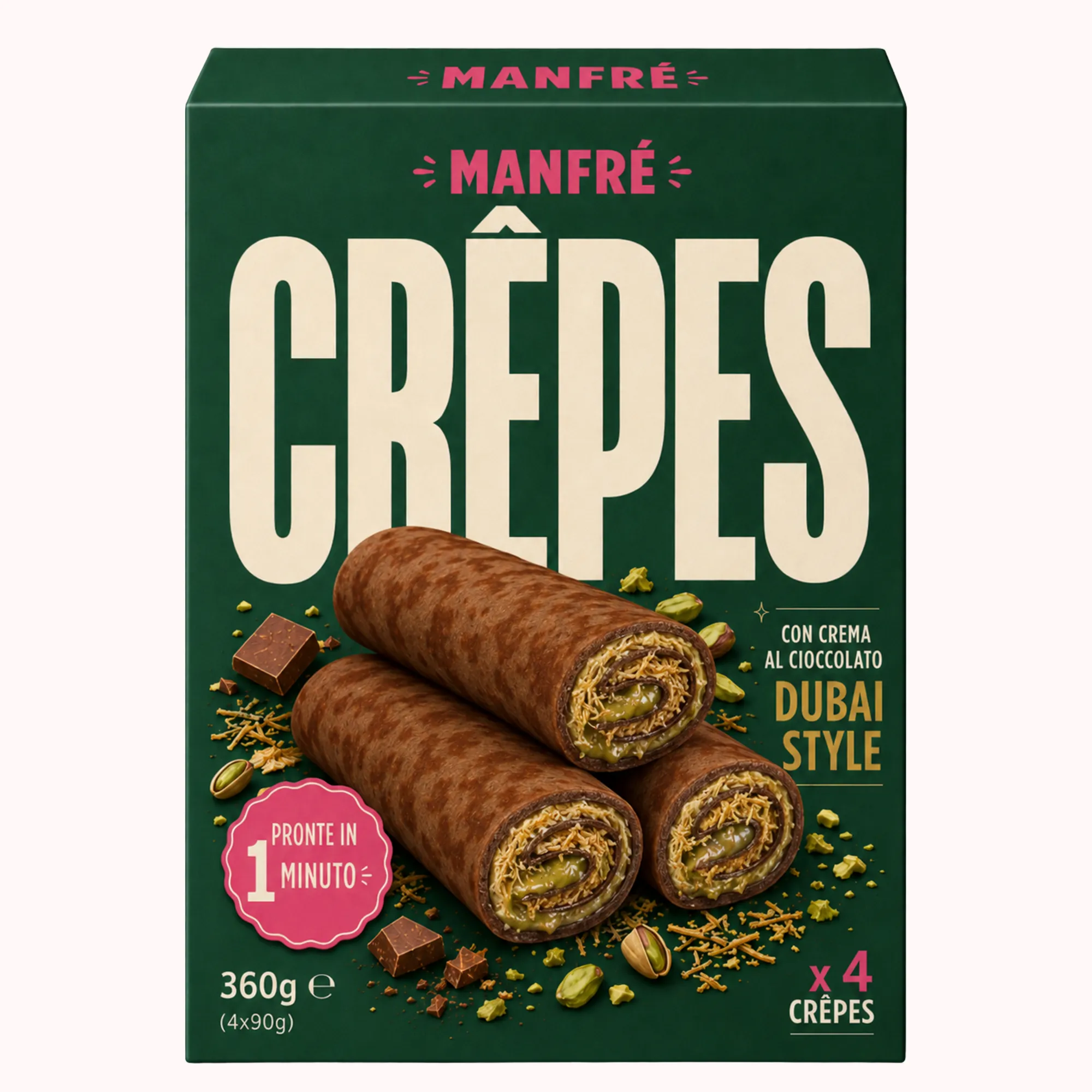 Manfrè Crêpes Dubai Style