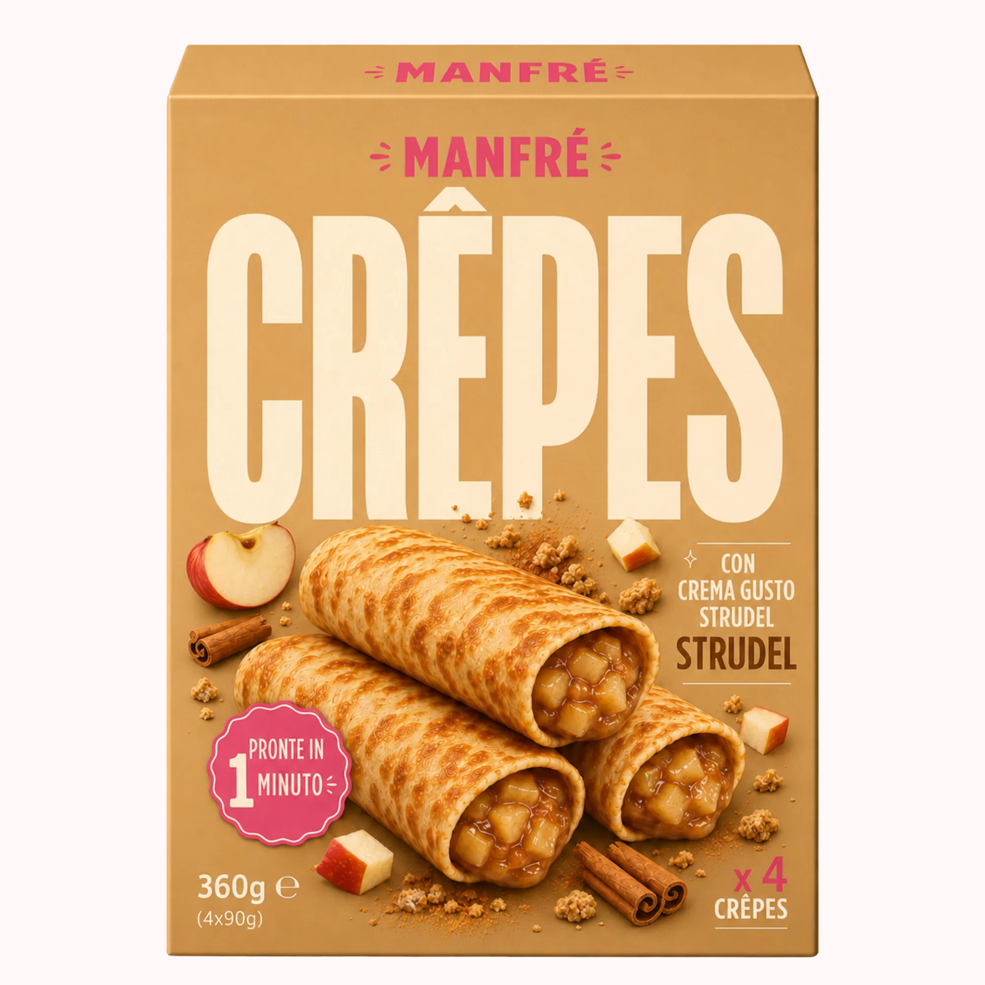 Manfrè Crêpes Strudel