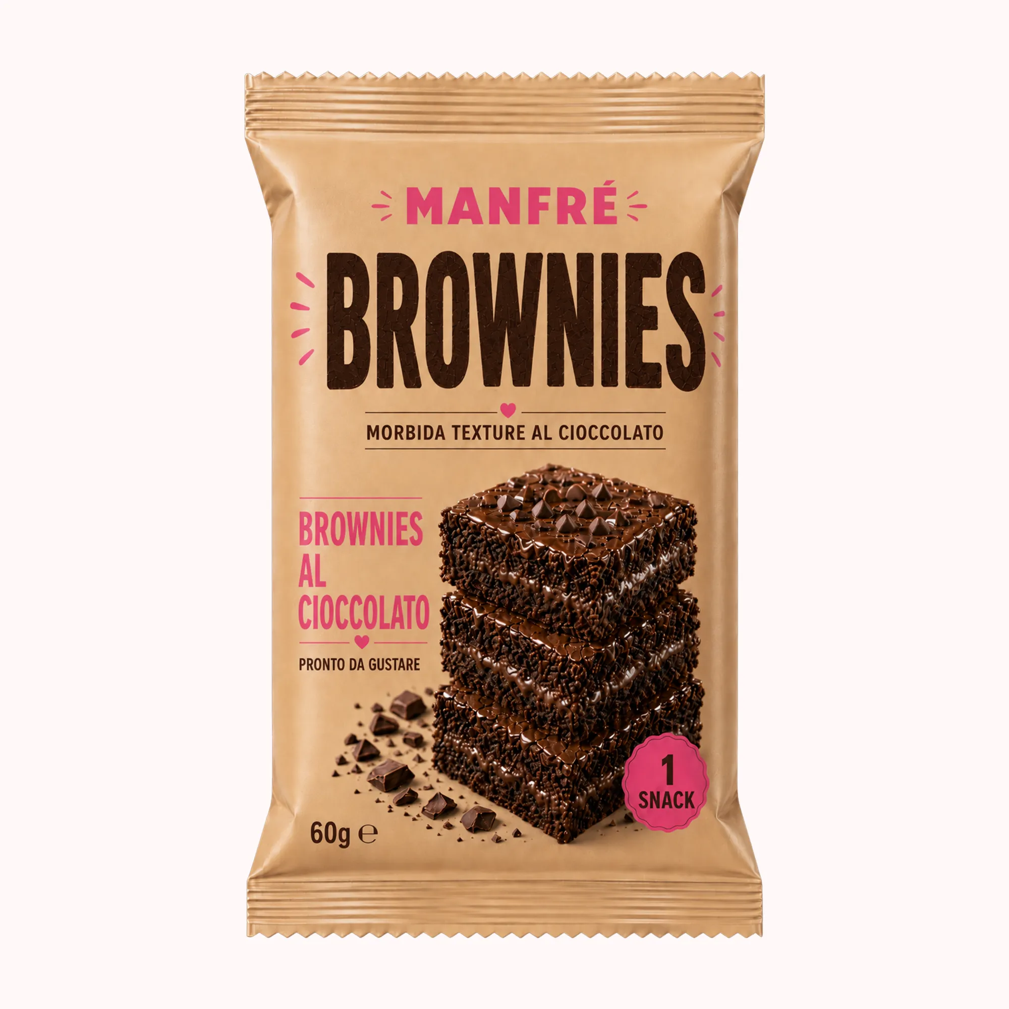 Manfrè Brownies Cioccolato