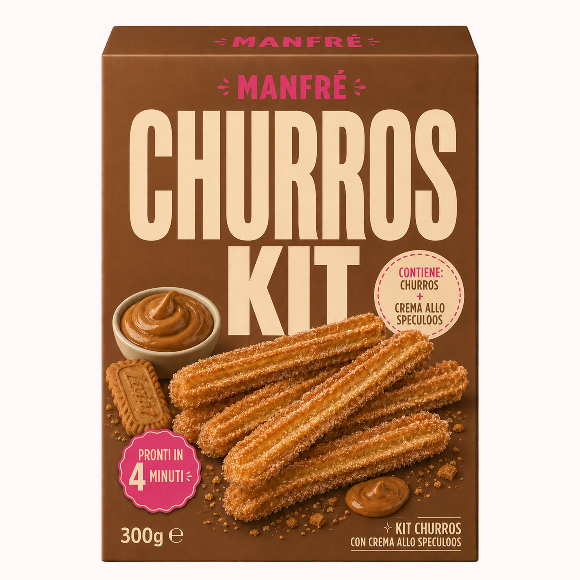 Manfrè Churros Kit Speculoos
