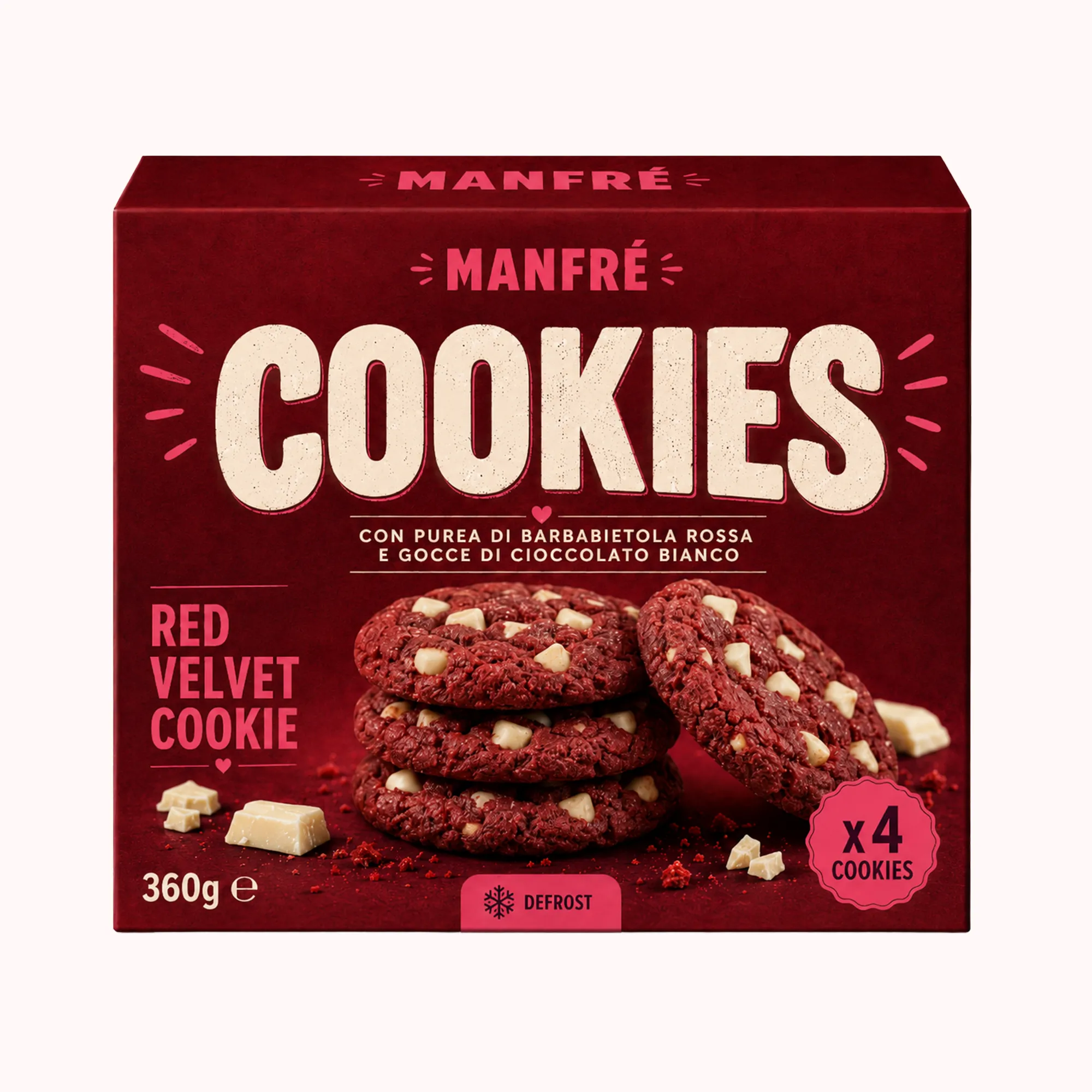 Manfrè Cookies Red Velvet