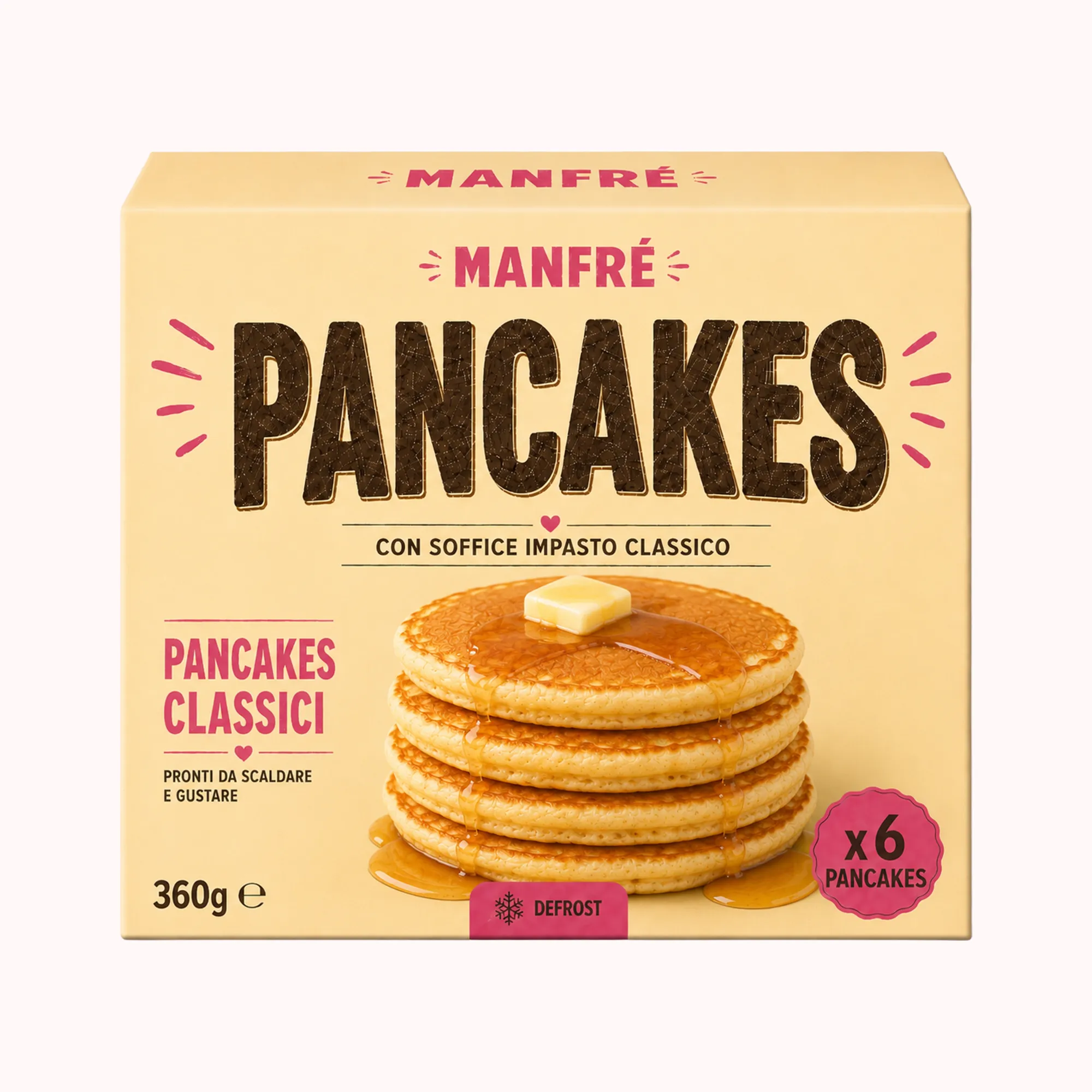 Manfrè Pancakes Classici